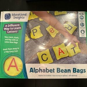 Alphabet Bean Bags